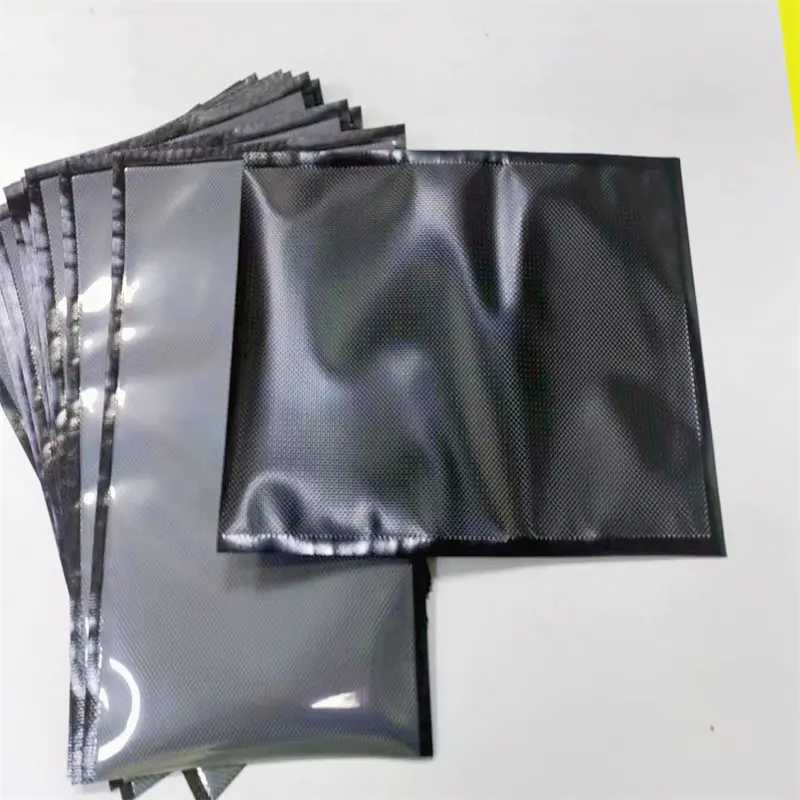 Clear and Black Vacuum Seal Bags